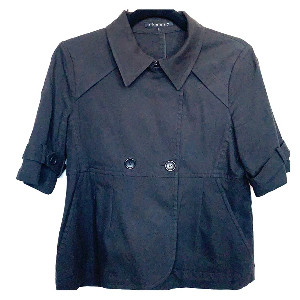 3/4 sleeve Theory jacket